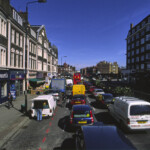 Pohled z horního patra doubledeckeru