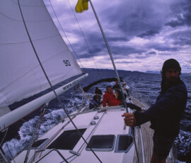 chorvatská premiéra na jachtě 2004